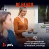 HP Poly Voyager Free 60 UC Carbon Schwarz Earbuds +BT700 USB-C Adapter +Basis-Ladeetui