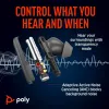 HP Poly Voyager Free 60 UC Carbon Schwarz Earbuds +BT700 USB-C Adapter +Basis-Ladeetui