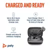 HP Poly Voyager Free 60 UC Carbon Schwarz Earbuds +BT700 USB-C Adapter +Basis-Ladeetui