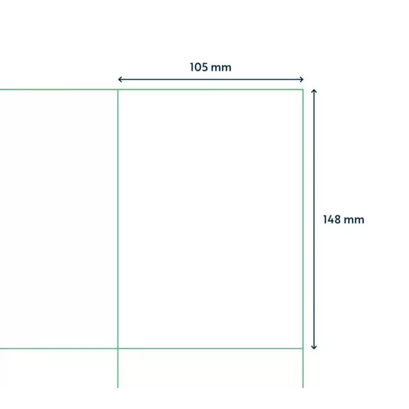 Druckeretiketten Capture A4LABEL-105X148 für A4-Drucker