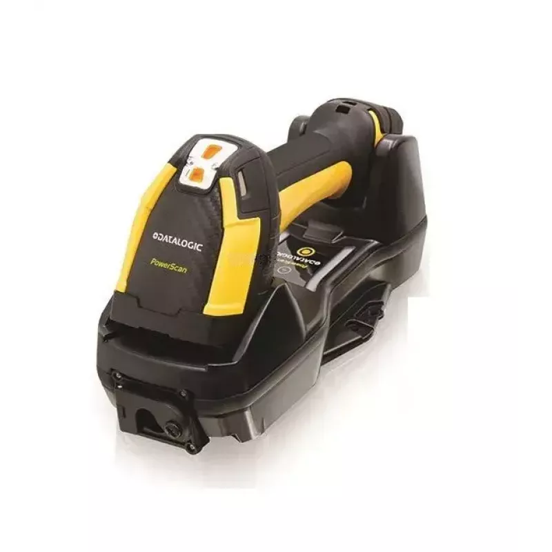 Datalogic PM9600-SR433RBK10 1D/2D Laser Handheld-Barcodeleser, kabelgebunden und kabellos