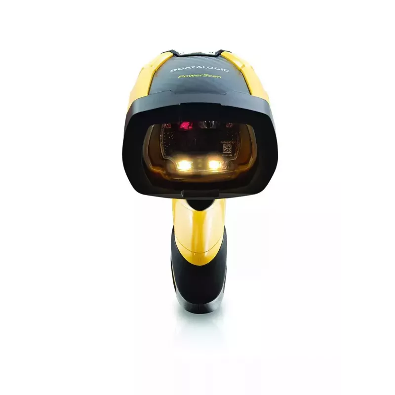 Datalogic PM9600-SR433RBK10 1D/2D Laser Handheld-Barcodeleser, kabelgebunden und kabellos