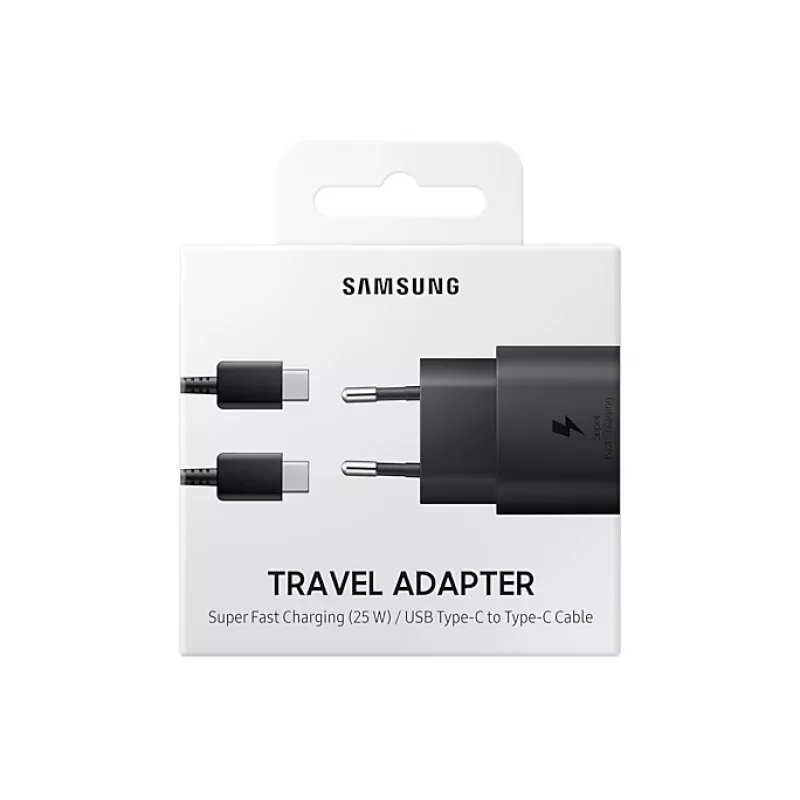 Samsung EP-TA800NBEG Netzteil/Ladegerät Innen-/Außenbereich 25 W Schwarz