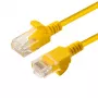 Microconnect V-UTP6A0015Y-schlank Netzwerkkabel Gelb 0,15 m Cat6a U/UTP (UTP)