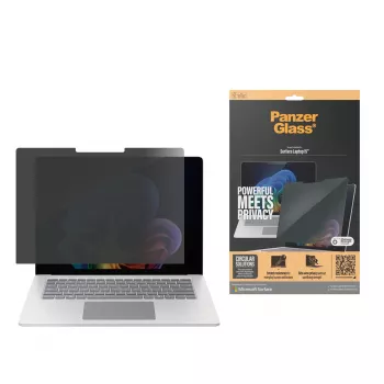 PanzerGlass ® Blickschutz-Displayschutz Microsoft Surface Laptop 7th Edition 15'' | Ultra-Wide Fit