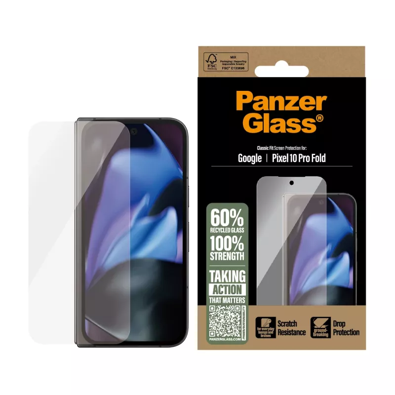PanzerGlass ® Screen Protector Google Pixel 10 Pro Fold 5G | Classic Fit