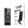PanzerGlass CARE™ Urban Explorer Hülle für Samsung Galaxy S26 Ultra — Transparente Abdeckung mit schwarzem Kickstand und Qi-Unterstützung