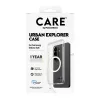 PanzerGlass CARE™ Urban Explorer Hülle für Samsung Galaxy S26 — Transparente Abdeckung mit weißer Qi-Unterstützung