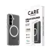 PanzerGlass CARE™ Urban Explorer Hülle für Samsung Galaxy S26 — Transparente Abdeckung mit weißer Qi-Unterstützung