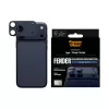 Kamera-Schutzglas PanzerGlass Fender Deep Blue für iPhone 17 Pro Max, Silikon, kratz- und stoßfest