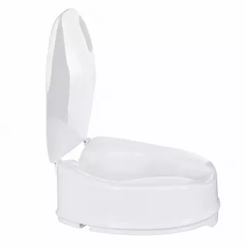 Toilettensitzerhöhung PDS CARE AR-115 AT51202, weiß, höhenverstellbar 150 mm, abschließbar, max. Belastung 180 kg