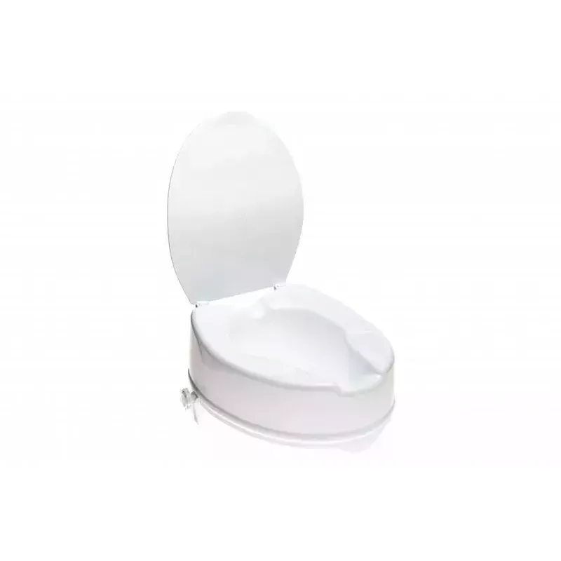 Toilettensitzerhöhung PDS CARE AR-115 AT51202, weiß, höhenverstellbar 150 mm, abschließbar, max. Belastung 180 kg