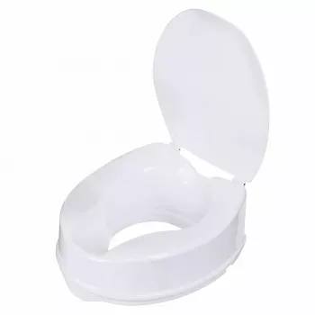 Toilettensitzerhöhung PDS CARE AR-115 AT51202, weiß, höhenverstellbar 150 mm, abschließbar, max. Belastung 180 kg