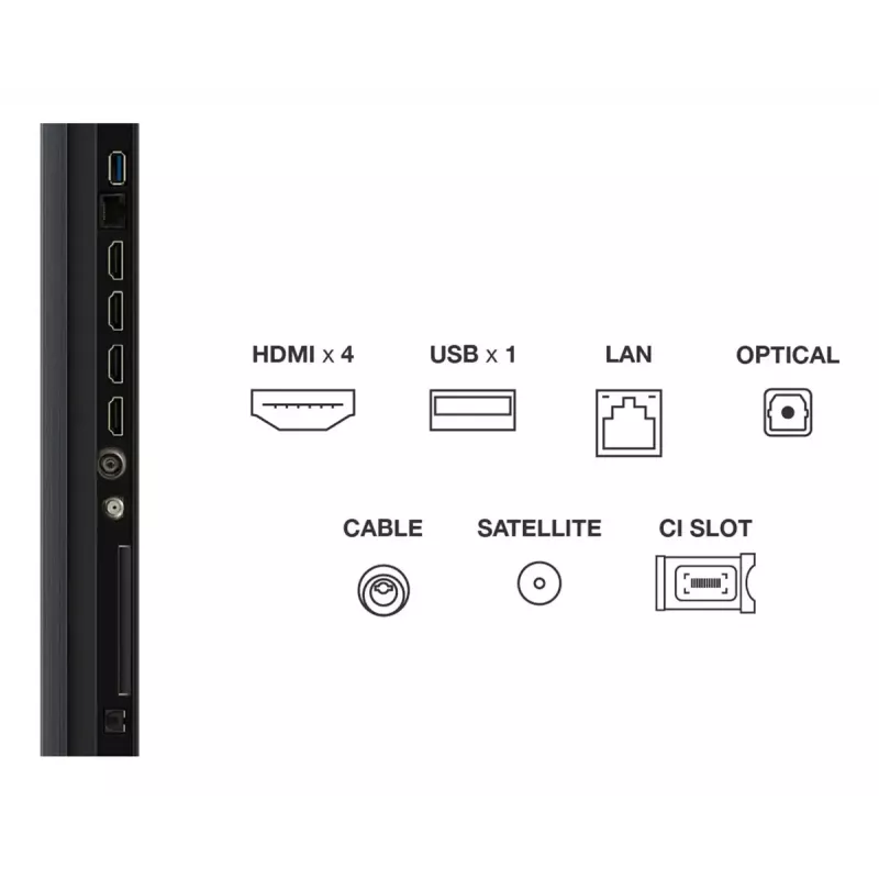 Television TCL 98 Zoll Q6C 4K Ultra HD QD-Mini LED 3840×2160, Google TV, 2.1ch, HDR10+