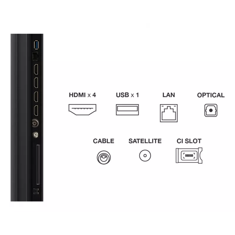 TCL Q6C 85Q6C TV 2,16 m (85 Zoll) 4K Ultra HD Smart TV Wi-Fi Metallic