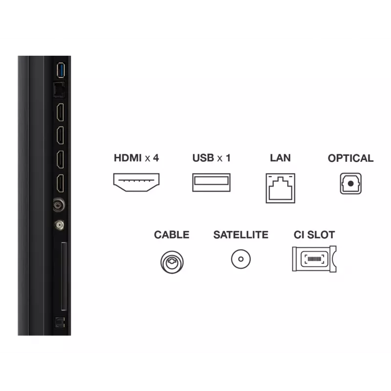 TCL Q6C 65Q6C TV 165,1 cm (65 Zoll) 4K Ultra HD Smart TV Wi-Fi Metallic