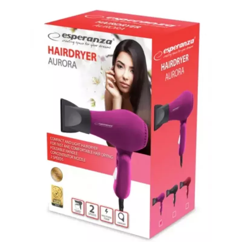 Haartrockner ESPERANZA EBH003P 750W