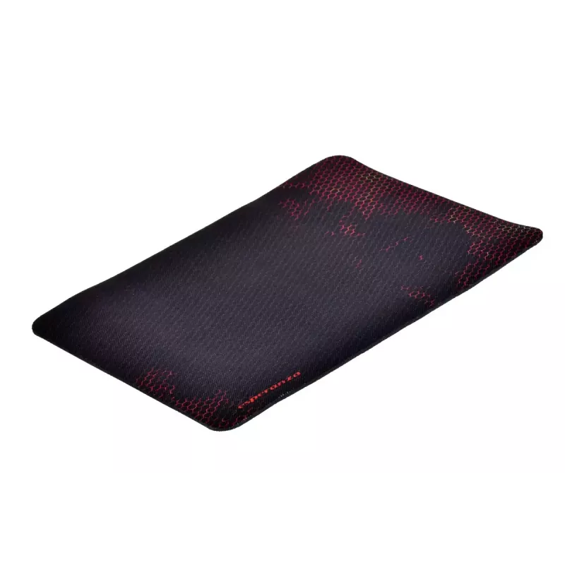 Mauspad ESPERANZA EGP101R — Gaming-Polyester, Größe S 250×200×2 mm, rutschfeste Basis, orange gemusterte Oberfläche
