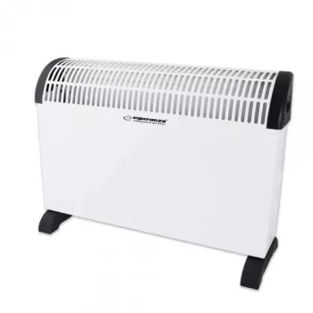 Elektrischer Konvektor-Heizlüfter ESPERANZA EHH008 — 2000 W, 3 Leistungsstufen, einstellbarer Thermostat, weiß