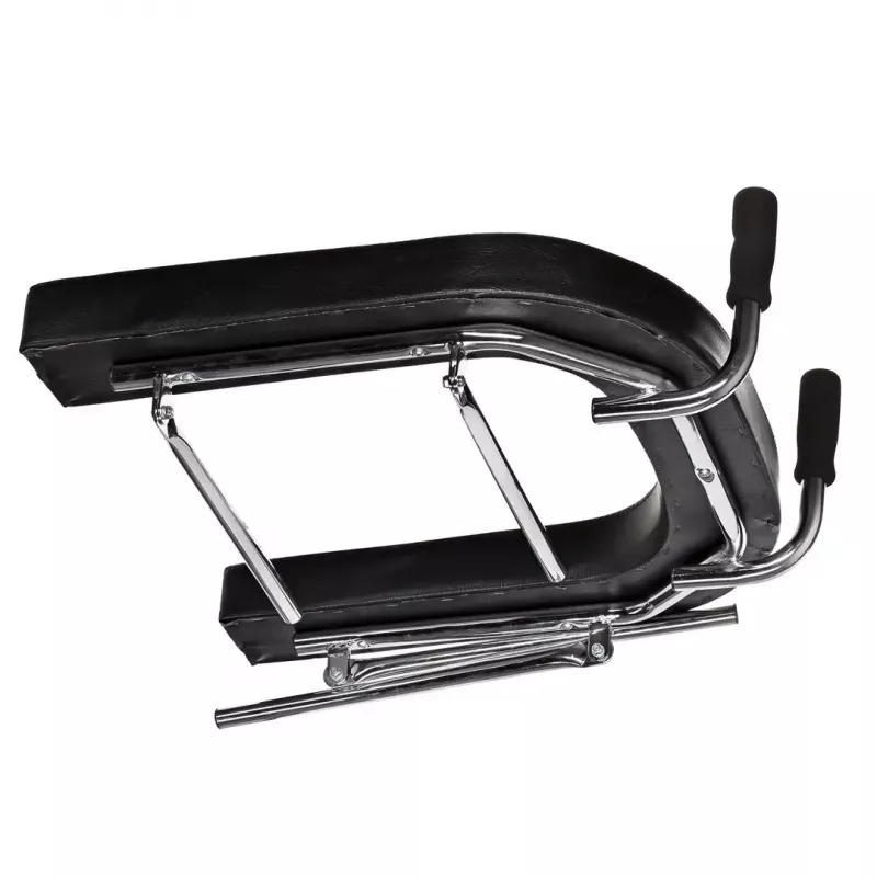 Rehabilitations-Hochgehwagen ActionMed B200AM — Stehhilfe mit Sitz, 4 Rädern, höhenverstellbar 100–125 cm, max. Belastung 120 kg, Rahmenbreite 65 cm