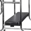 Rehabilitations-Hochgehwagen ActionMed B200AM — Stehhilfe mit Sitz, 4 Rädern, höhenverstellbar 100–125 cm, max. Belastung 120 kg, Rahmenbreite 65 cm