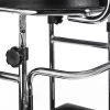 Rehabilitations-Hochgehwagen ActionMed B200AM — Stehhilfe mit Sitz, 4 Rädern, höhenverstellbar 100–125 cm, max. Belastung 120 kg, Rahmenbreite 65 cm