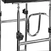 Rehabilitations-Hochgehwagen ActionMed B200AM — Stehhilfe mit Sitz, 4 Rädern, höhenverstellbar 100–125 cm, max. Belastung 120 kg, Rahmenbreite 65 cm