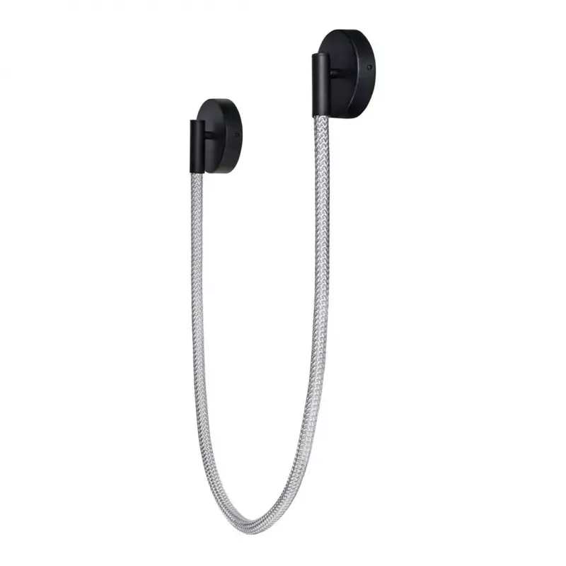 LED-Wandleuchte ActiveJet AJE-CAMELIA WW, schwarz, 16 W, 2300 lm, 2700 K, 1580×120×65 mm