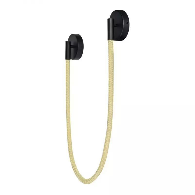 LED-Wandleuchte ActiveJet AJE-CAMELIA WW, schwarz, 16 W, 2300 lm, 2700 K, 1580×120×65 mm