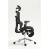 Ergonomischer Bürostuhl ActiveJet YK848 — Mesh-Sitz und Mesh-Rückenlehne, schwarz, Rückenlehne 50,5×57 cm, Sitzbreite 48,5 cm