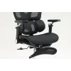 Ergonomischer Bürostuhl ActiveJet YK848 — Mesh-Sitz und Mesh-Rückenlehne, schwarz, Rückenlehne 50,5×57 cm, Sitzbreite 48,5 cm