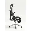 Ergonomischer Bürostuhl ActiveJet YK848 — Mesh-Sitz und Mesh-Rückenlehne, schwarz, Rückenlehne 50,5×57 cm, Sitzbreite 48,5 cm
