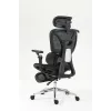 Ergonomischer Bürostuhl ActiveJet YK848 — Mesh-Sitz und Mesh-Rückenlehne, schwarz, Rückenlehne 50,5×57 cm, Sitzbreite 48,5 cm