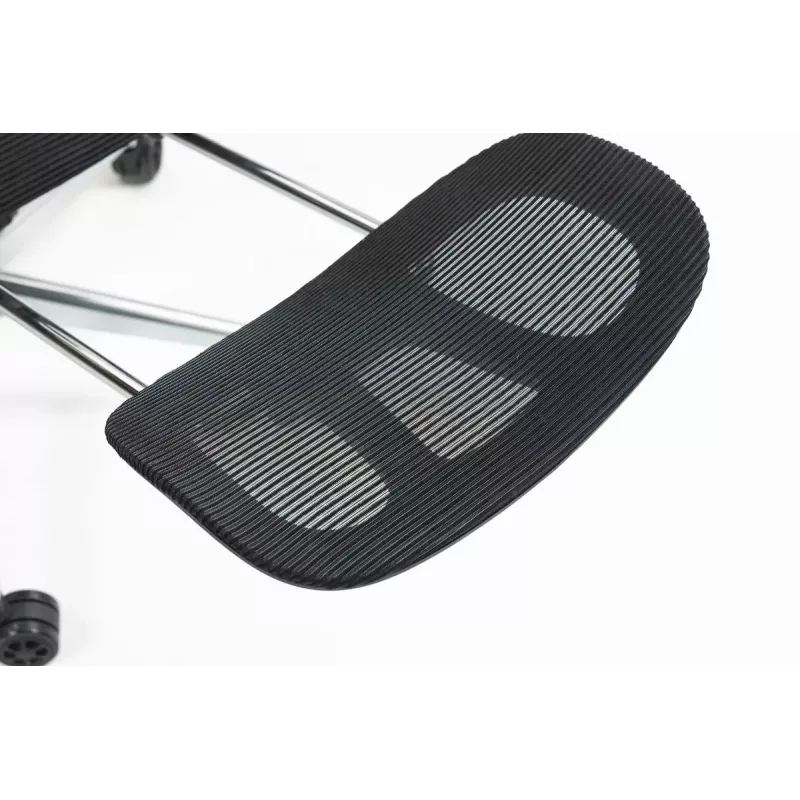 Ergonomischer Bürostuhl ActiveJet YK848 — Mesh-Sitz und Mesh-Rückenlehne, schwarz, Rückenlehne 50,5×57 cm, Sitzbreite 48,5 cm