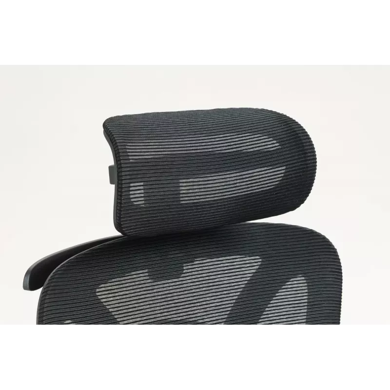 Ergonomischer Bürostuhl ActiveJet YK848 — Mesh-Sitz und Mesh-Rückenlehne, schwarz, Rückenlehne 50,5×57 cm, Sitzbreite 48,5 cm
