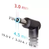 Netzteil Akyga AK-ND-58, schwarz, AC-Stromquelle, für Laptops, Innenbereich, 0,2 kg