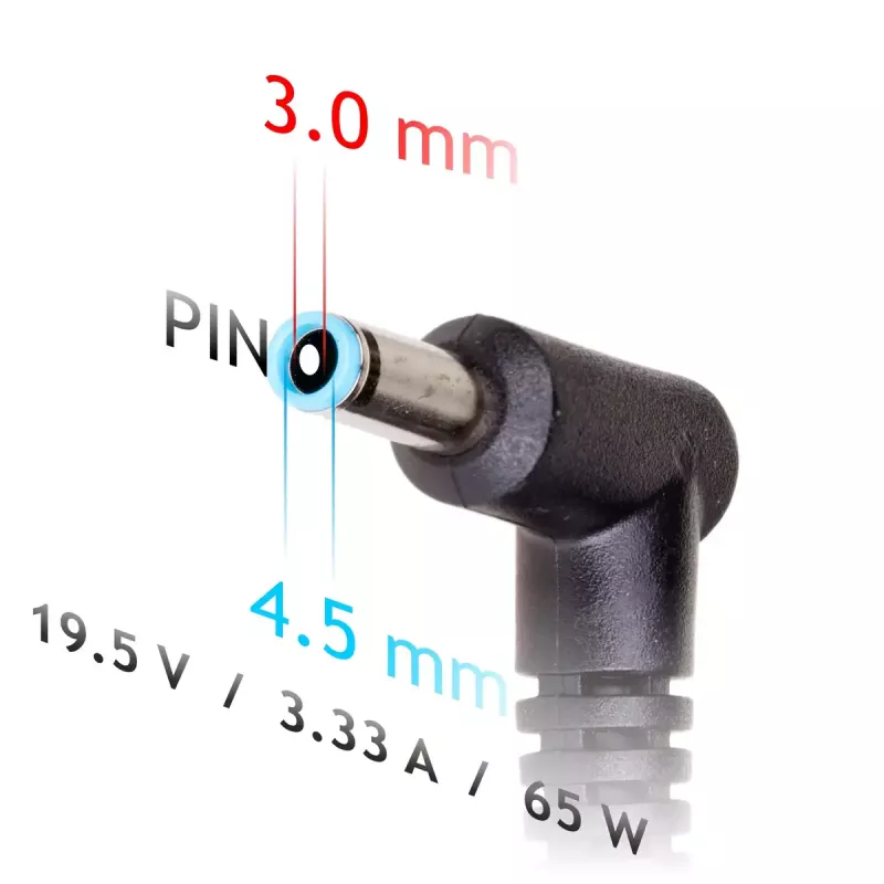 Netzteil Akyga AK-ND-58, schwarz, AC-Stromquelle, für Laptops, Innenbereich, 0,2 kg