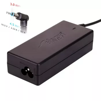 Netzteil Akyga AK-ND-58, schwarz, AC-Stromquelle, für Laptops, Innenbereich, 0,2 kg