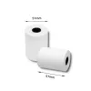 Thermo-Kassenrollen QOLTEC 57 x 30 mm 55 g/m² BPA-frei, Kern 17 mm, 10 Stück