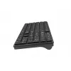 Kabelloses Tastatur-Maus-Set NATEC Stingray NZB-1440 — RF Wireless, Full-Size 108-Tasten QWERTY, US-Englisch, schwarz