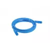 LANBERG Netzwerkkabel Cat6a RJ-45 auf RJ-45 S/FTP LSZH, 1 m, Blau