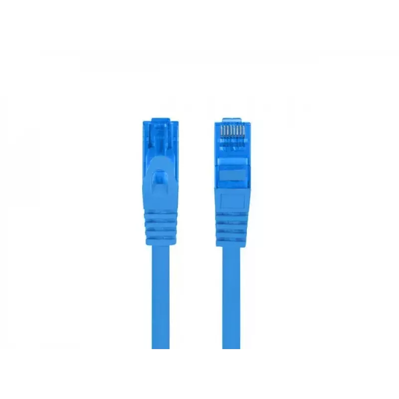 LANBERG Netzwerkkabel Cat6a RJ-45 auf RJ-45 S/FTP LSZH, 1 m, Blau