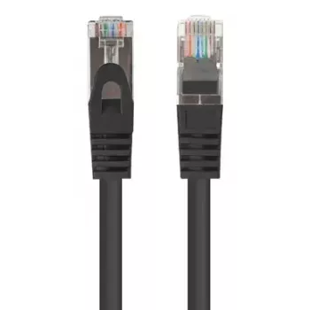 Netzwerkkabel Lanberg PCF6-20CC-0025-BK RJ-45 Cat6 0,25 m Schwarz
