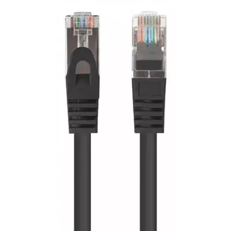 Netzwerkkabel Lanberg PCF6-20CC-0025-BK RJ-45 Cat6 0,25 m Schwarz
