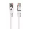 Ethernet-Patchkabel LANBERG PCF6-20CC-0100-W Cat6 U/UTP 1 m, CCA-Leiter, 250 MHz, weiß