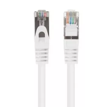 Ethernet-Patchkabel LANBERG PCF6-20CC-0100-W Cat6 U/UTP 1 m, CCA-Leiter, 250 MHz, weiß