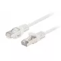Ethernet-Patchkabel LANBERG PCF6-20CC-0100-W Cat6 U/UTP 1 m, CCA-Leiter, 250 MHz, weiß