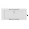 Wandmontierbarer 19-Zoll-4U-Netzwerkschrank LANBERG WAFA-5604-10S, 600 mm Tiefe, grau, Glastür (gefaltet)