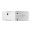 Wandmontierbarer 19-Zoll-4U-Netzwerkschrank LANBERG WAFA-5604-10S, 600 mm Tiefe, grau, Glastür (gefaltet)