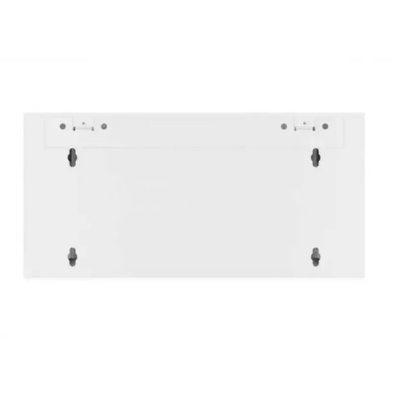 Wandmontierbarer 19-Zoll-4U-Netzwerkschrank LANBERG WAFA-5604-10S, 600 mm Tiefe, grau, Glastür (gefaltet)